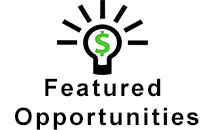 Featured Opportunity - lightbulb with dollar sign inside