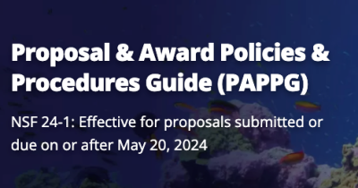Front cover of the Proposal & Award Policies and Procedures Guide (PPAG_